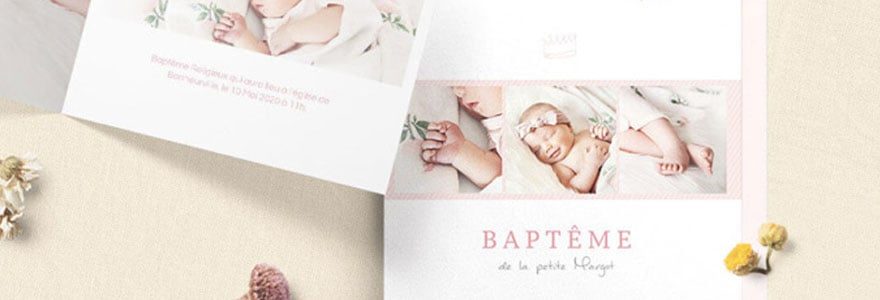 faire-part de baptême